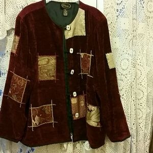 Women's Jacket Alex Kim XL Embellished Multi